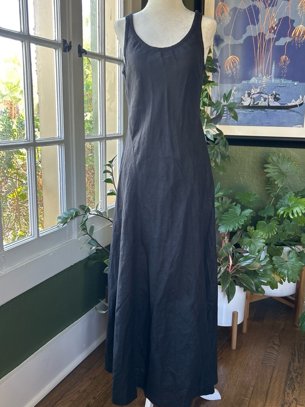 NWT Madewell 100% Linen Dress - Picture 6 of 9
